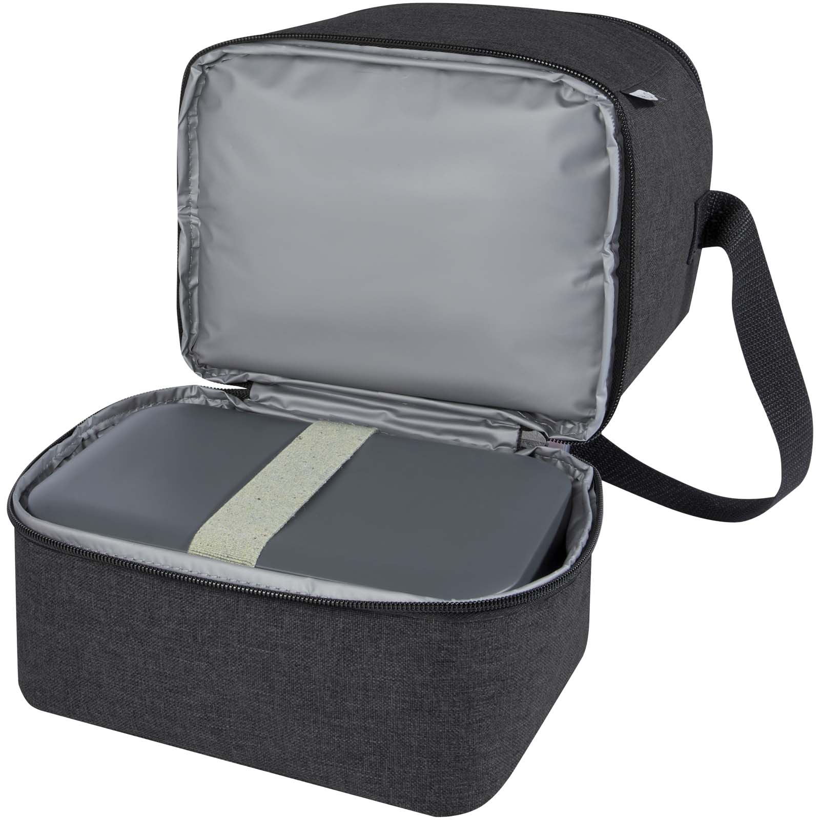 Bolsa isotérmica para almuerzo y 9 latas de PET reciclado GRS Tundra
