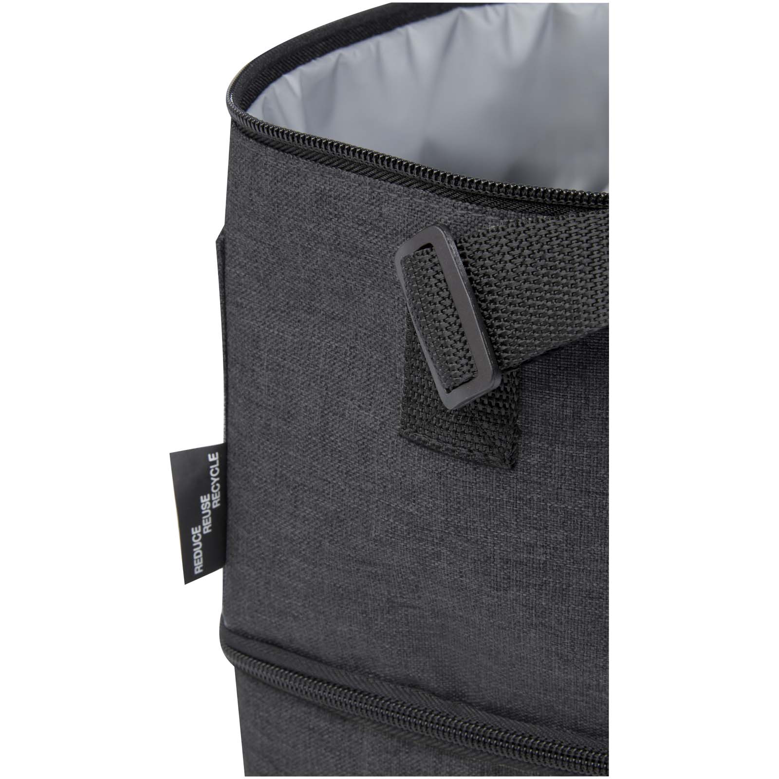 Bolsa isotérmica para almuerzo y 9 latas de PET reciclado GRS Tundra