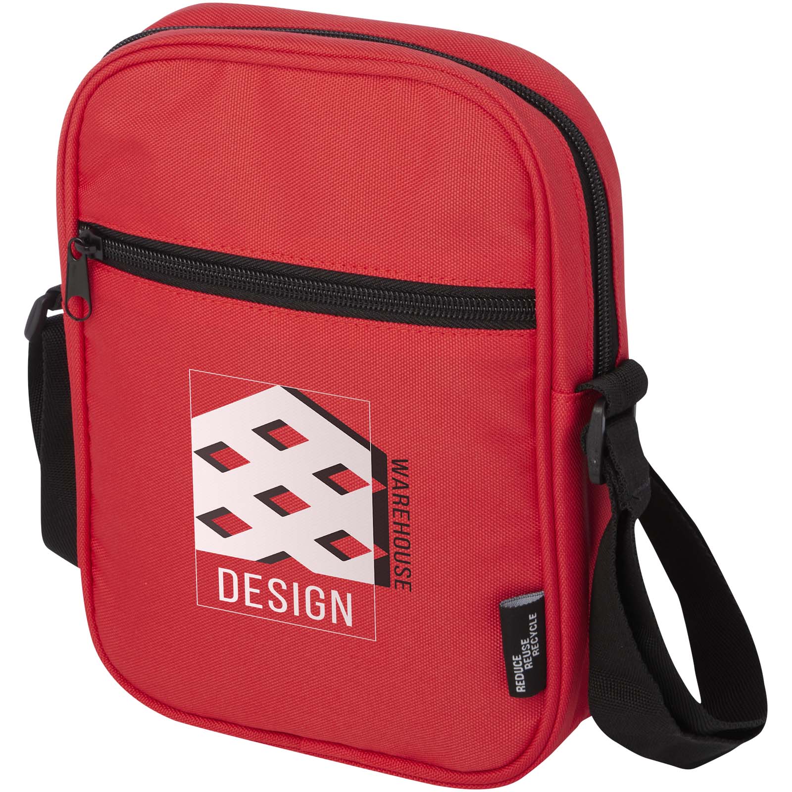 Bandolera de material reciclado GRS de 2 l Byron