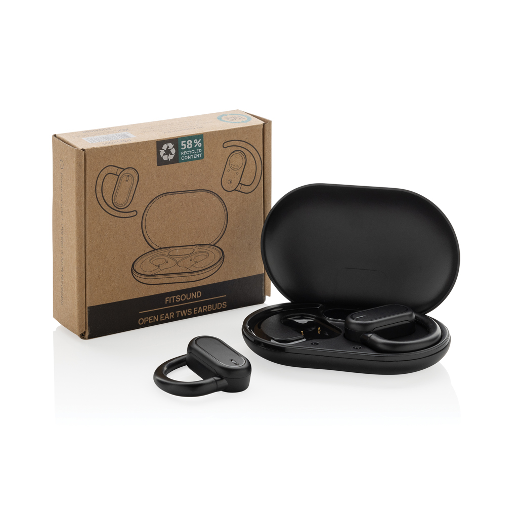 Auriculares TWS de plástico reciclado Fitsound RCS