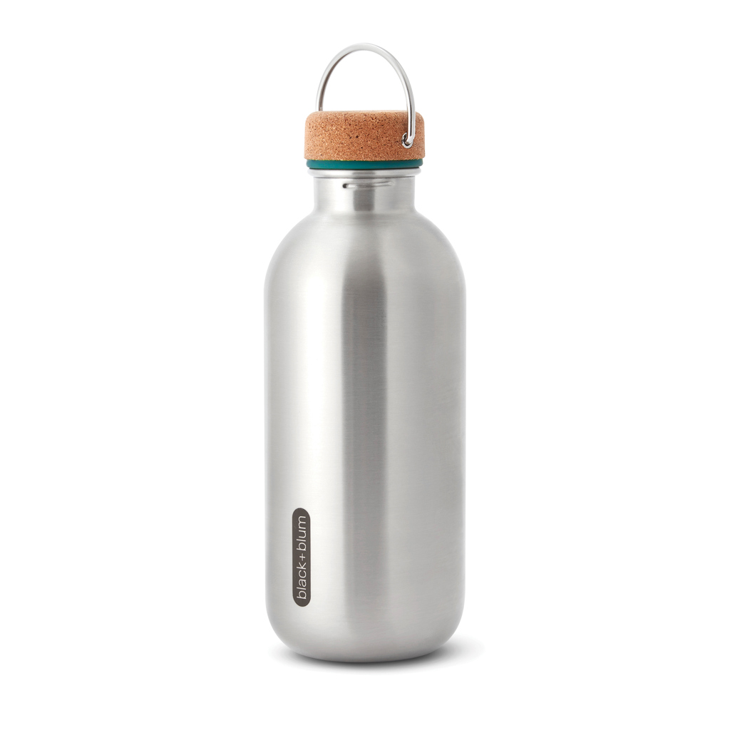 Botella de agua de acero Black+Blum 600ml