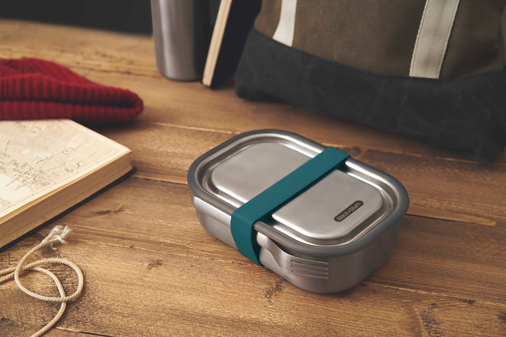 Fiambrera de acero inoxidable grande Black+Blum