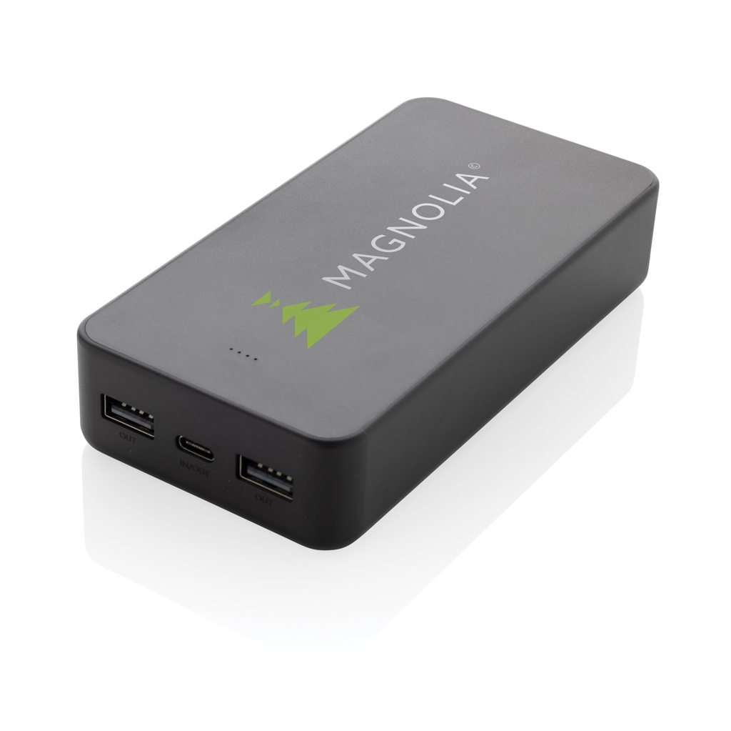 Powerbank Boostcore RCS plástico reciclado 20.000 mAh USBC