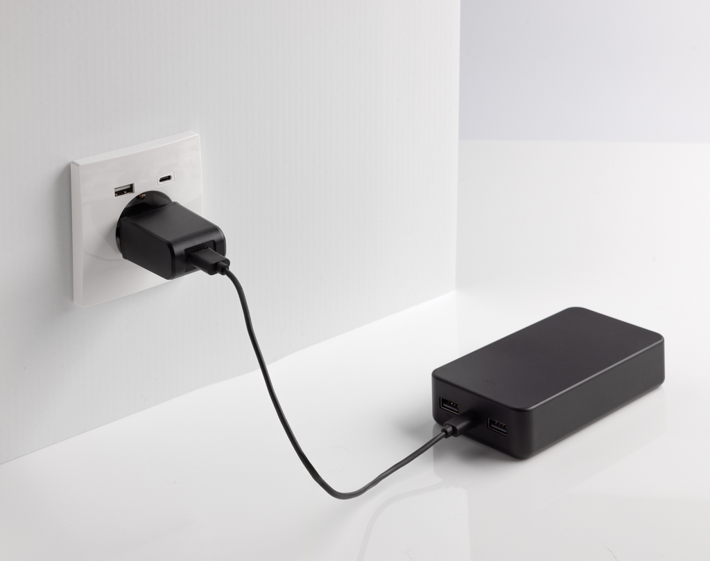 Powerbank Boostcore RCS plástico reciclado 20.000 mAh USBC