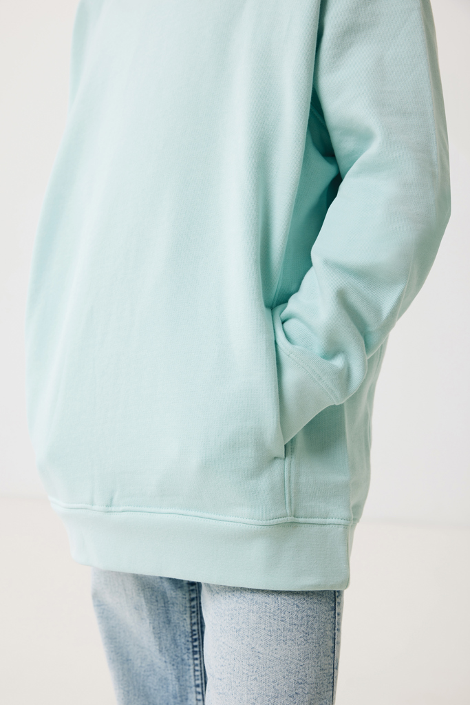 Sudadera Iqoniq Yengo capucha de algodón reciclado niños