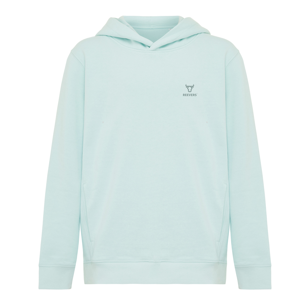 Sudadera Iqoniq Yengo capucha de algodón reciclado niños