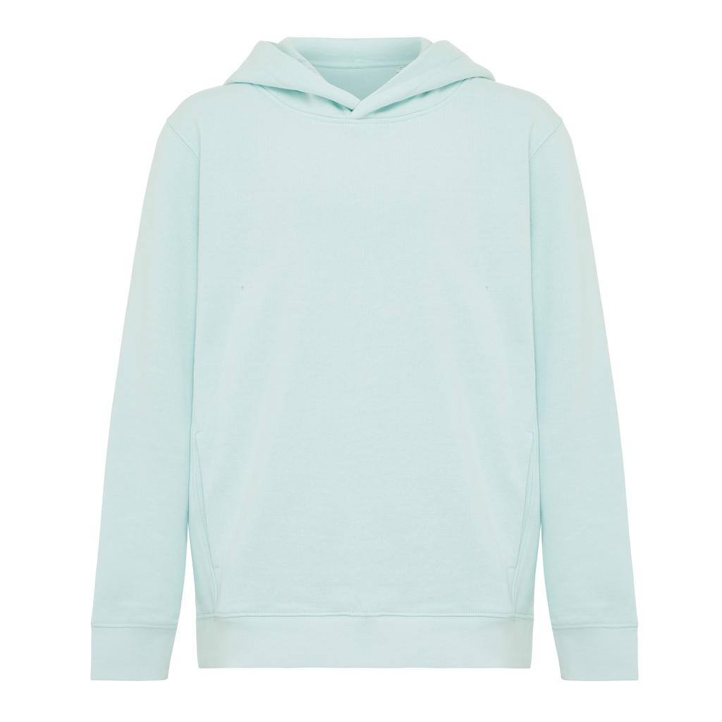 Sudadera Iqoniq Yengo capucha de algodón reciclado niños