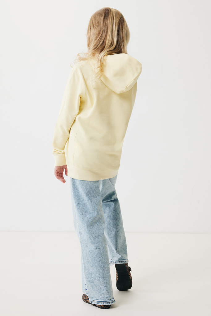 Sudadera Iqoniq Yengo capucha de algodón reciclado niños