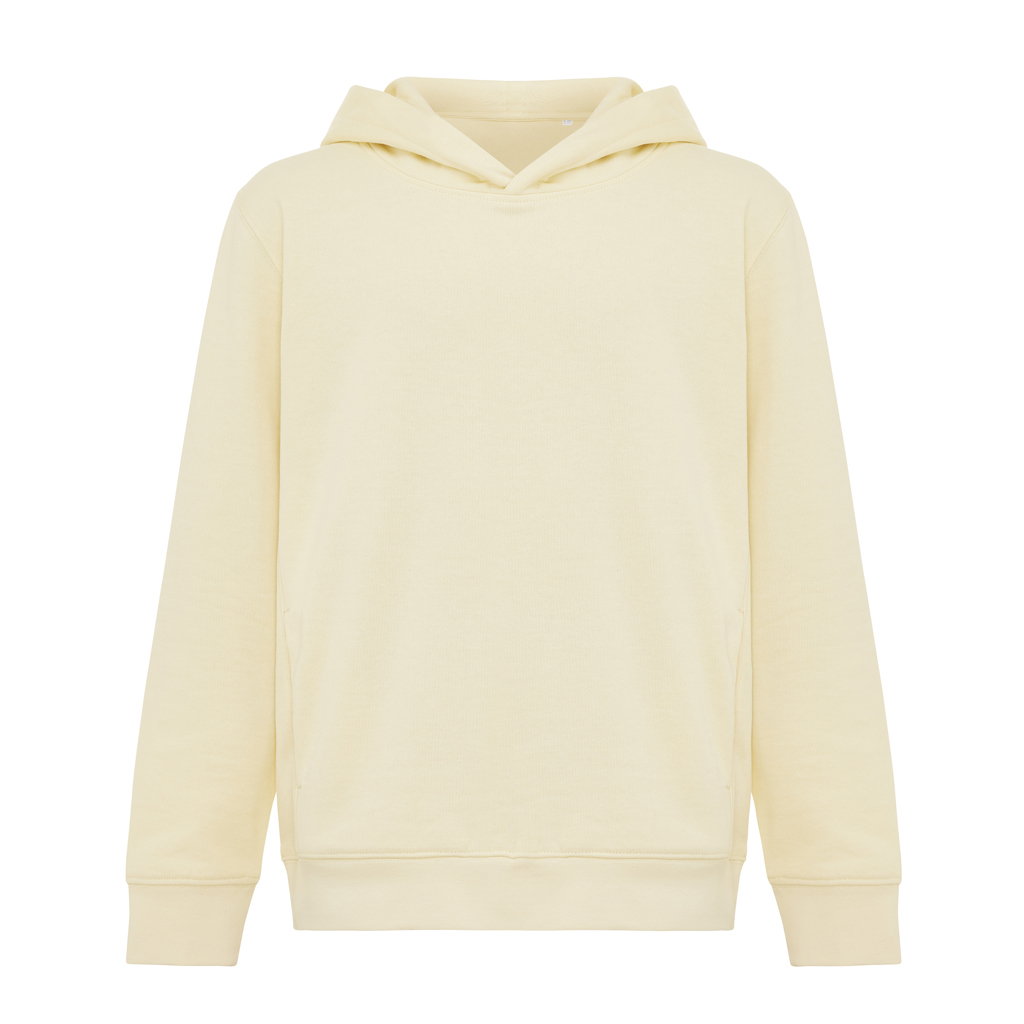 Sudadera Iqoniq Yengo capucha de algodón reciclado niños