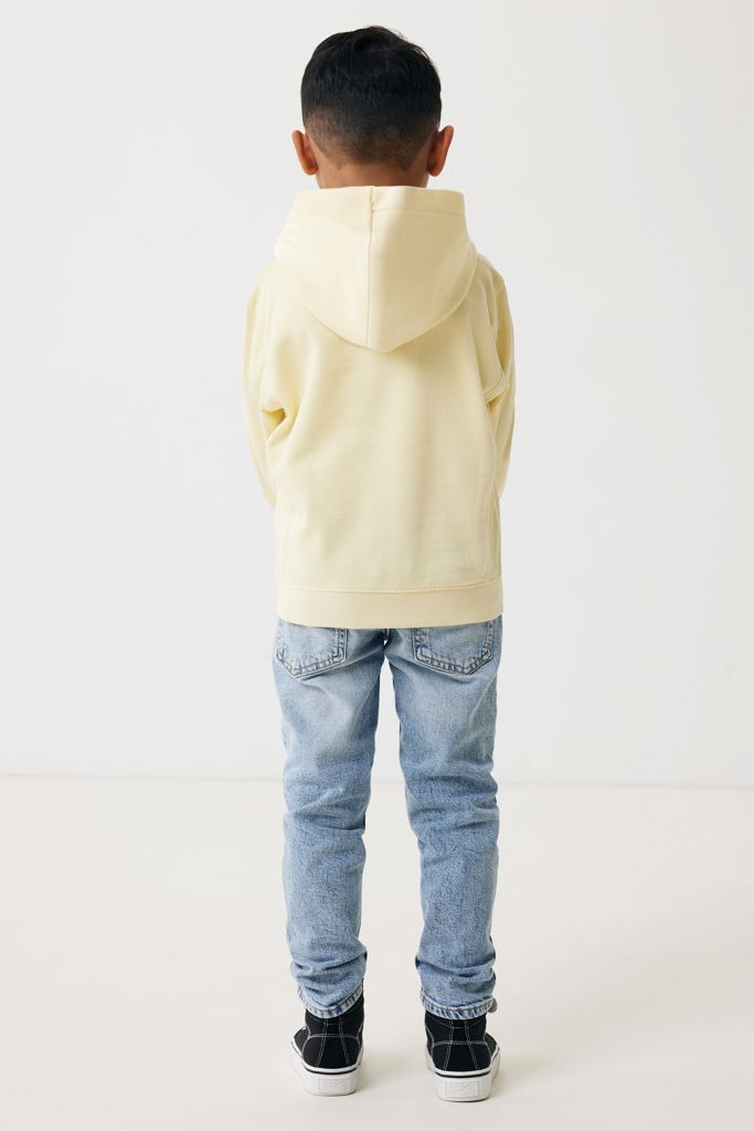 Sudadera Iqoniq Yengo capucha de algodón reciclado niños