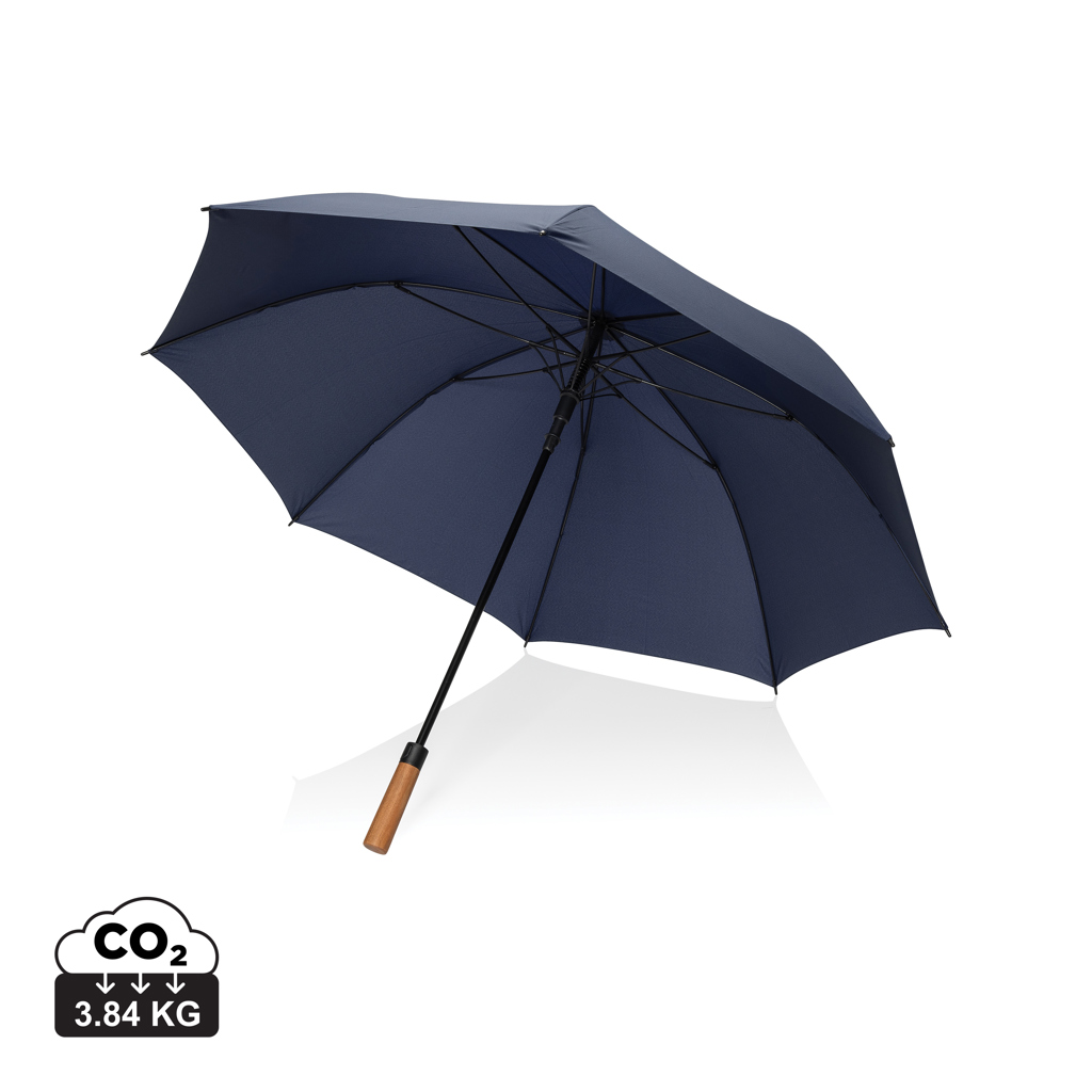 Paraguas automático RPET de acacia 30" Tony  Aware™