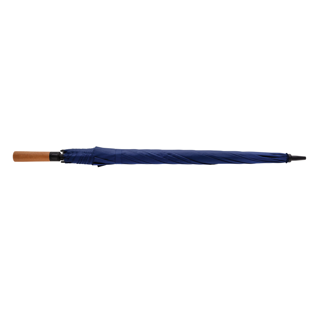 Paraguas automático RPET de acacia 30" Tony  Aware™