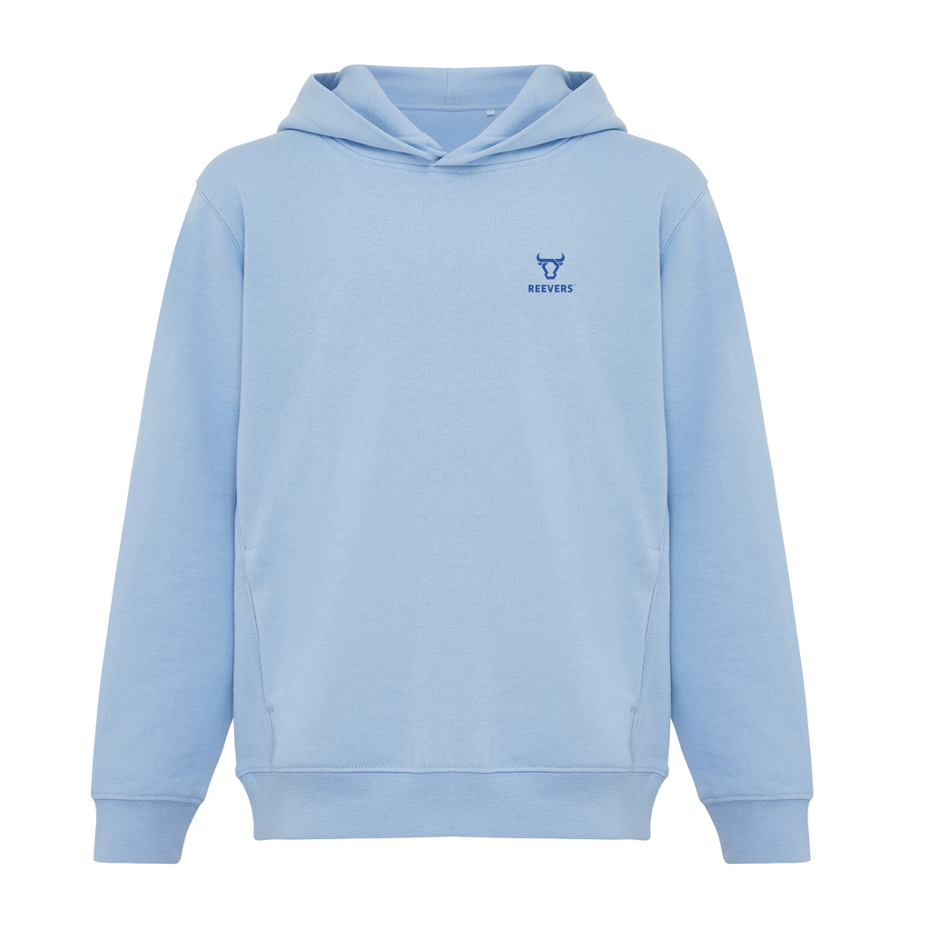 Sudadera Iqoniq Yengo capucha de algodón reciclado niños