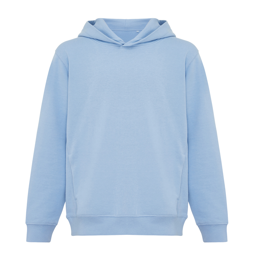Sudadera Iqoniq Yengo capucha de algodón reciclado niños