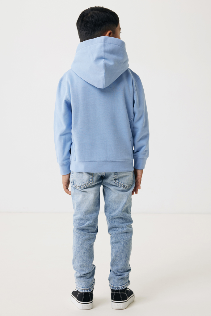 Sudadera Iqoniq Yengo capucha de algodón reciclado niños