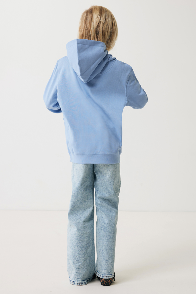 Sudadera Iqoniq Yengo capucha de algodón reciclado niños