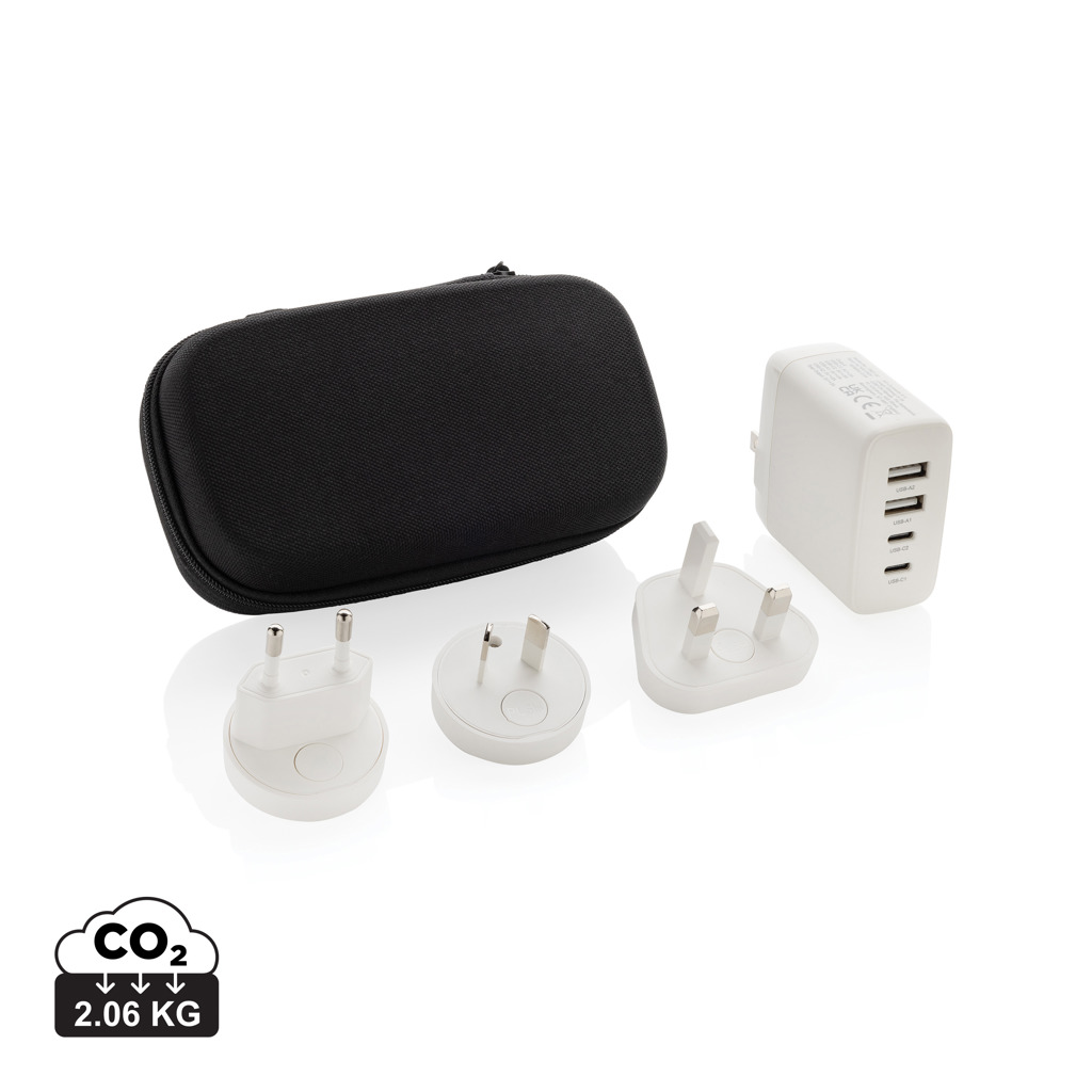 Cargador viaje de plástico Travel Charge Pro RCS con USB C