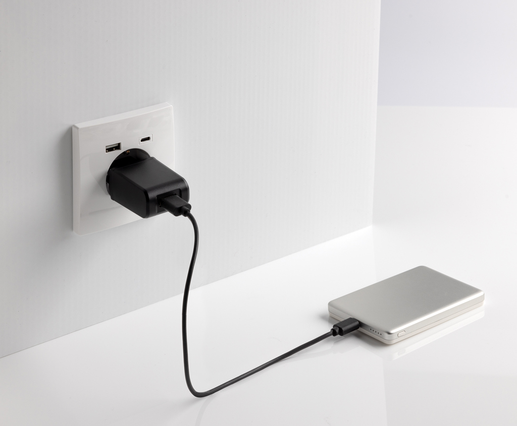 Powerbank Orion magnético 5000 mAh aluminio reciclado RCS