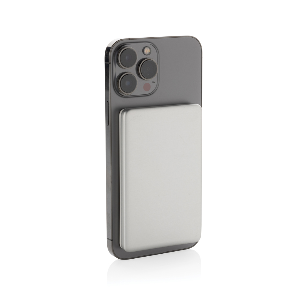 Powerbank Orion magnético 5000 mAh aluminio reciclado RCS