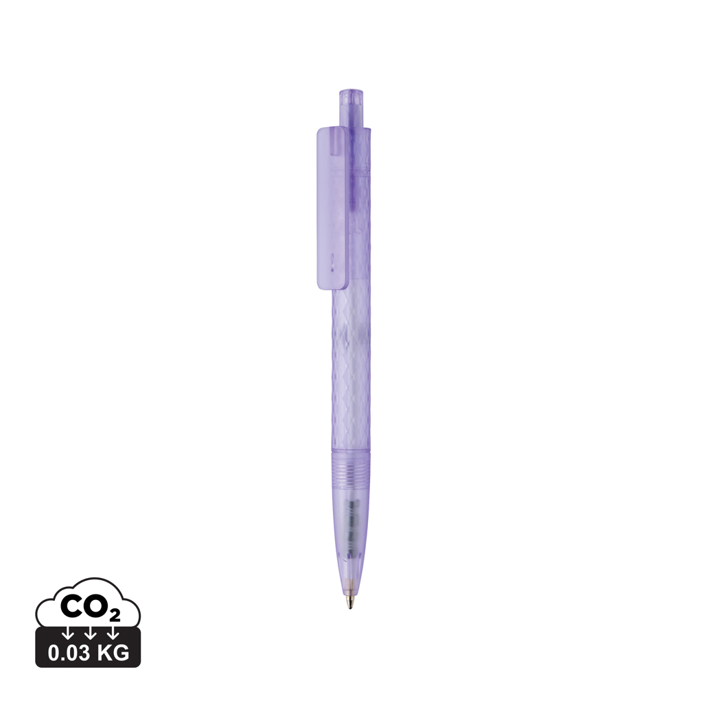 Bolígrafo X3 de plástico PC reciclado GRS
