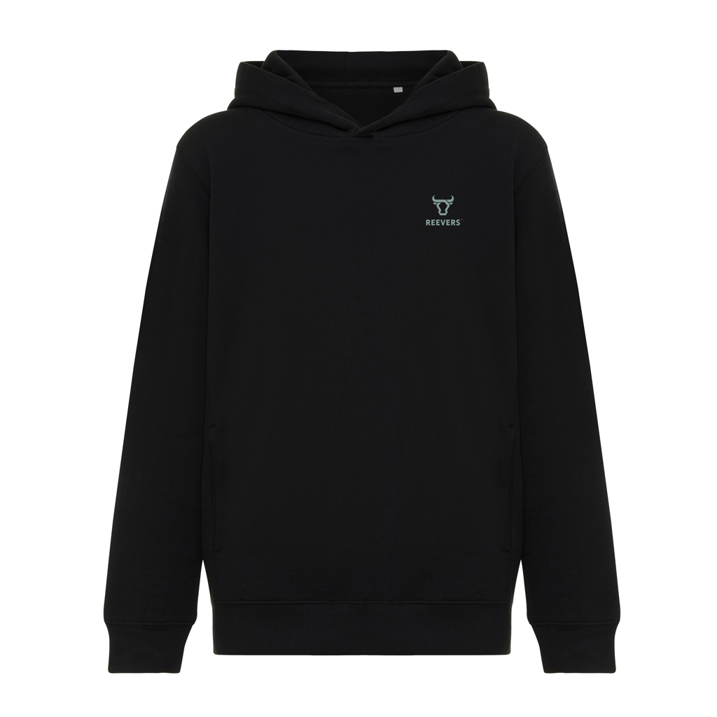 Sudadera Iqoniq Yengo capucha de algodón reciclado niños