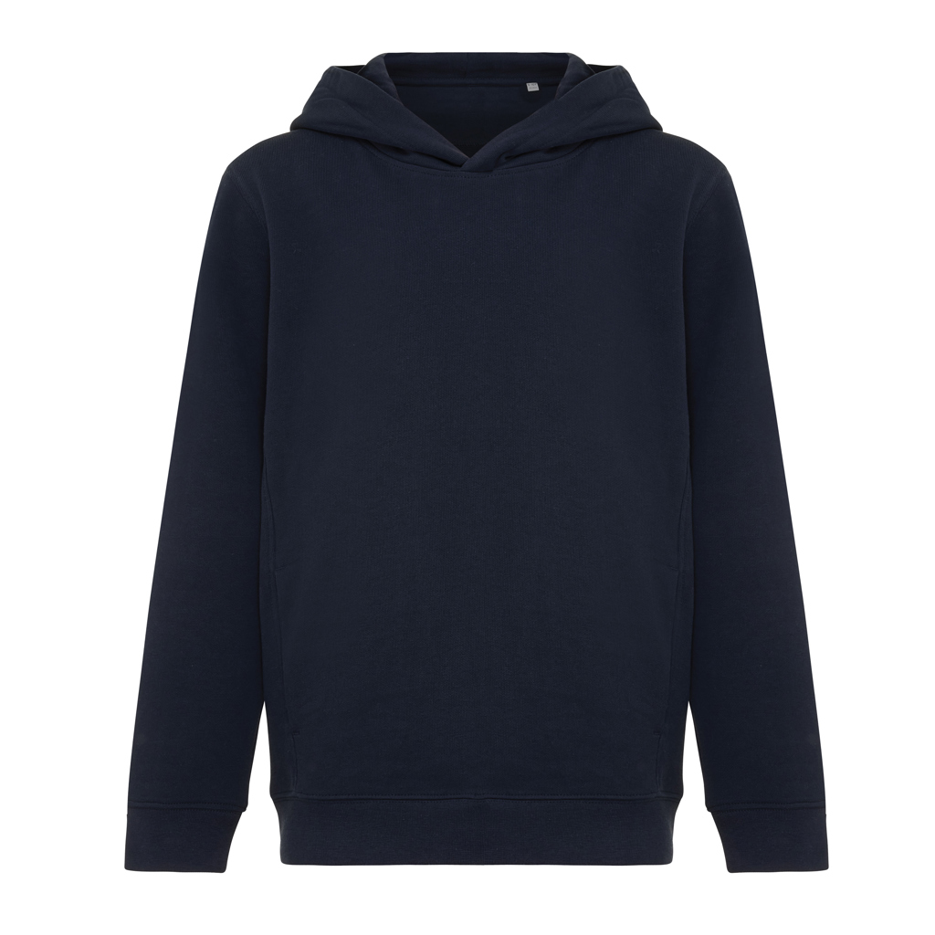 Sudadera Iqoniq Yengo capucha de algodón reciclado niños