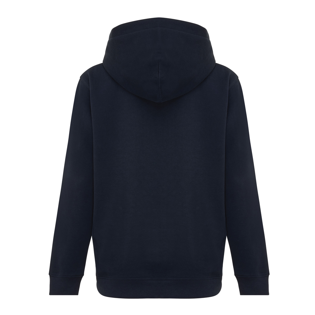 Sudadera Iqoniq Yengo capucha de algodón reciclado niños