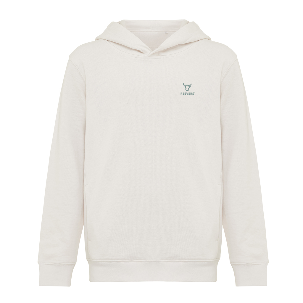 Sudadera Iqoniq Yengo capucha de algodón reciclado niños