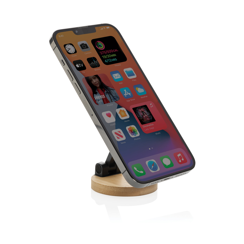 Soporte teléfono plástico reciclado y bambú Magmount RCS