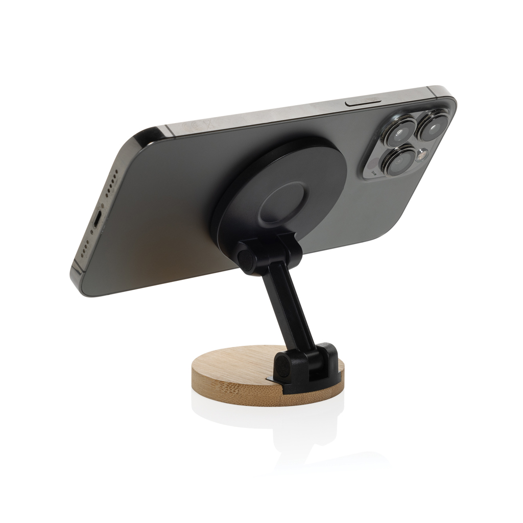Soporte teléfono plástico reciclado y bambú Magmount RCS