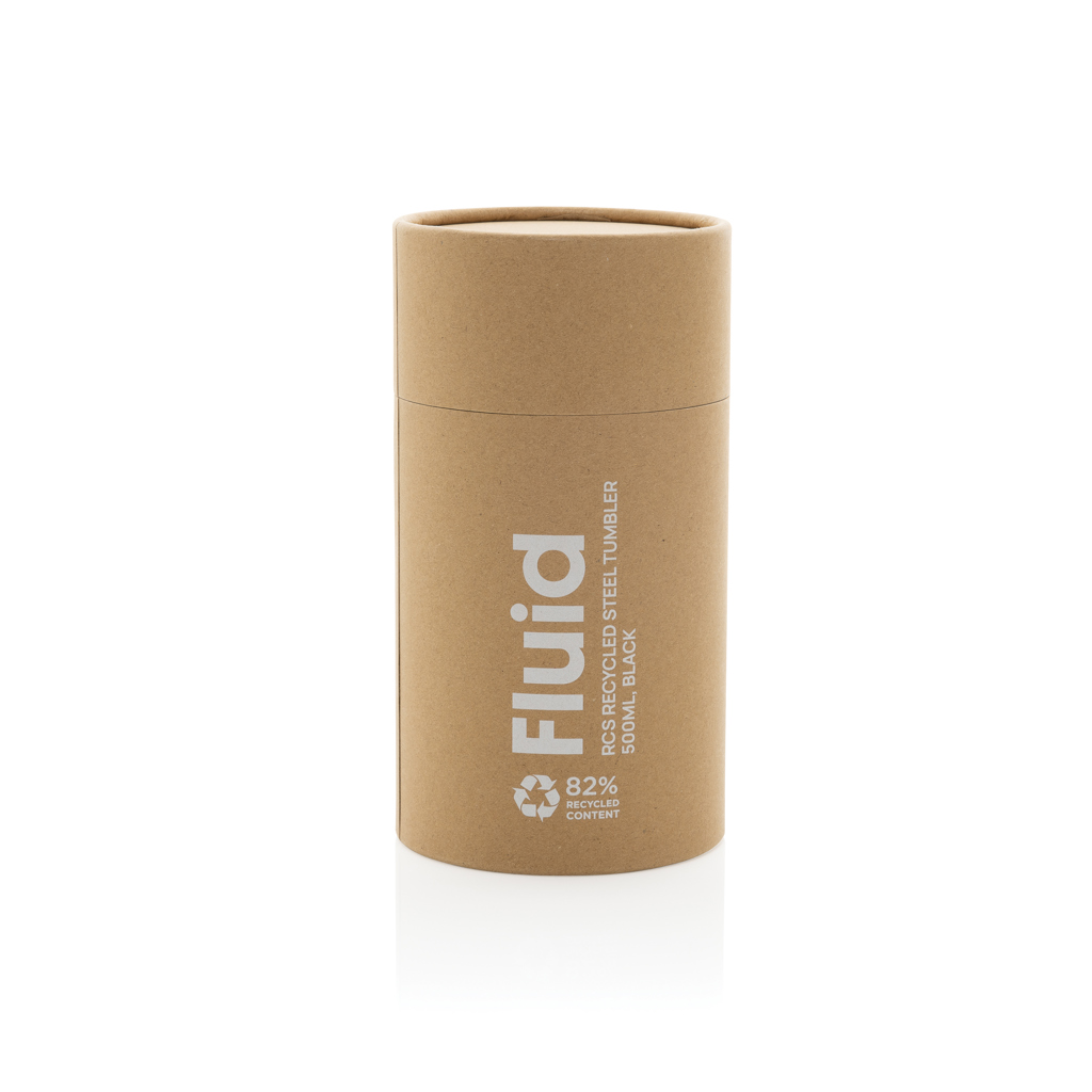 Vaso Fluid acero reciclado certificado RCS 500 ml