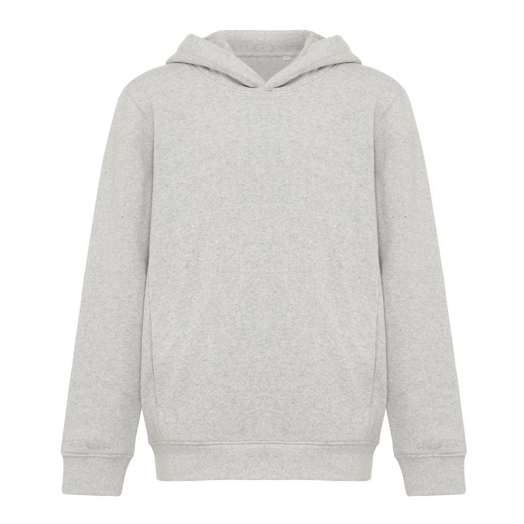 Sudadera Iqoniq Yengo capucha de algodón reciclado niños
