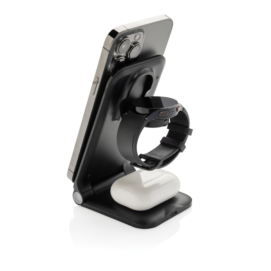 Cargador Terra 3 en 1 plegable RCS aluminio reciclable 15W