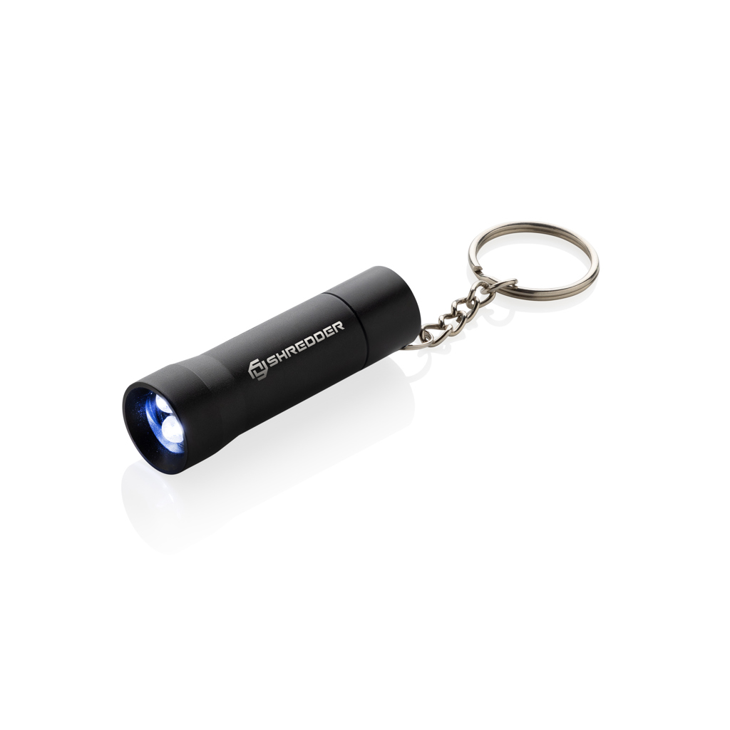 Linterna llavero de aluminio reciclado Flash RCS