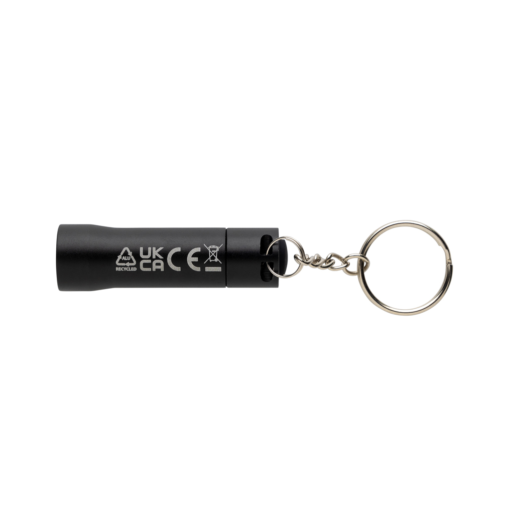 Linterna llavero de aluminio reciclado Flash RCS