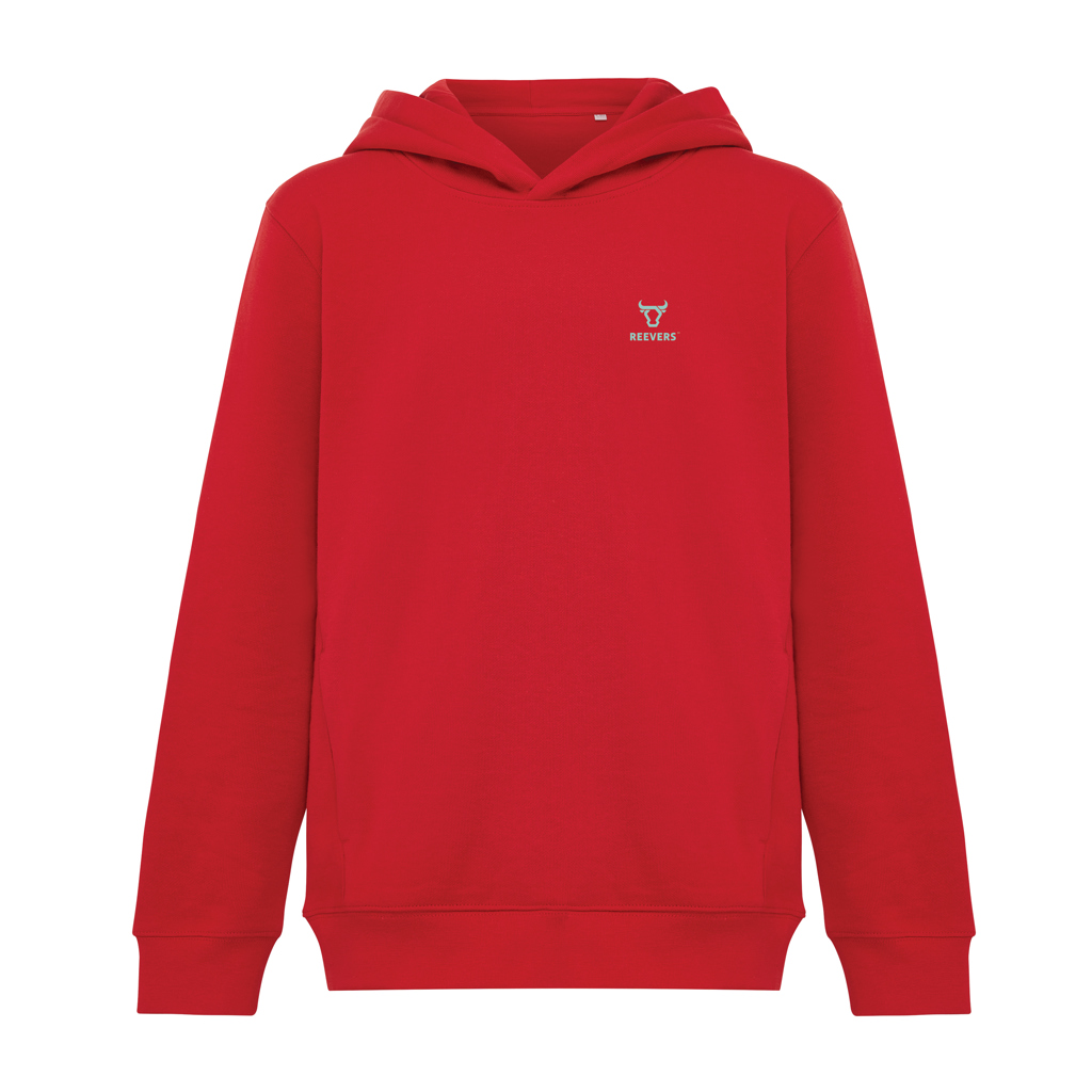 Sudadera Iqoniq Yengo capucha de algodón reciclado niños
