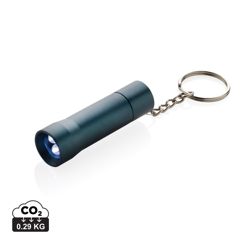 Linterna llavero de aluminio reciclado Flash RCS