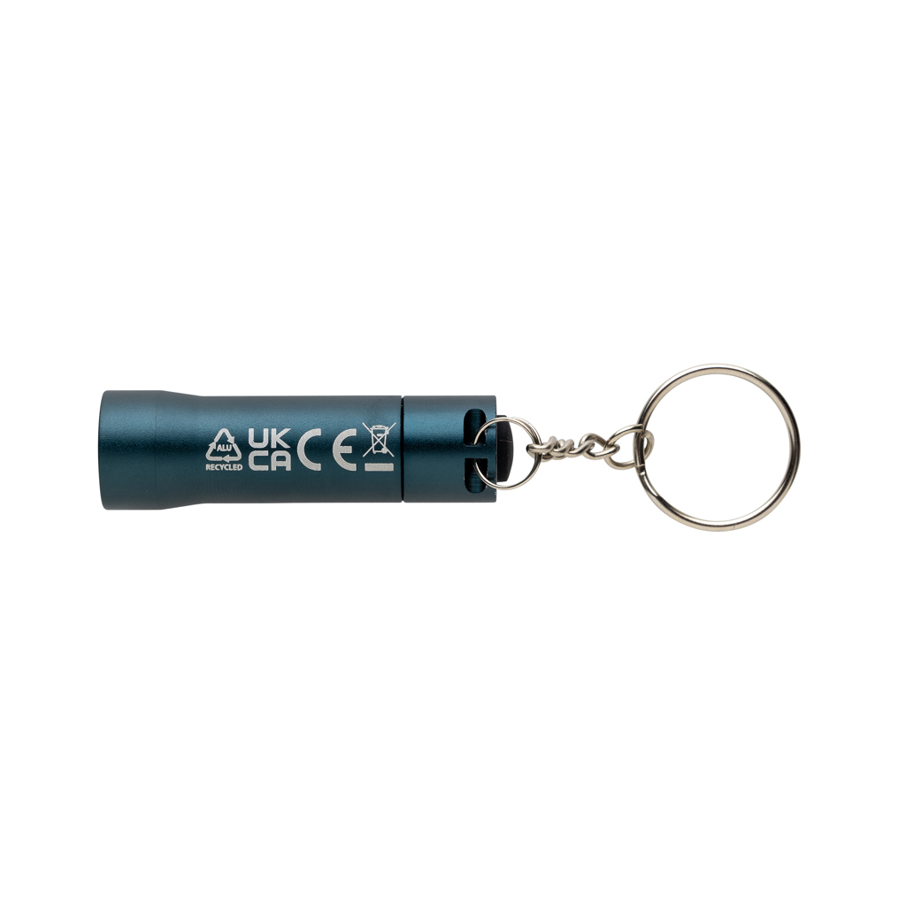 Linterna llavero de aluminio reciclado Flash RCS