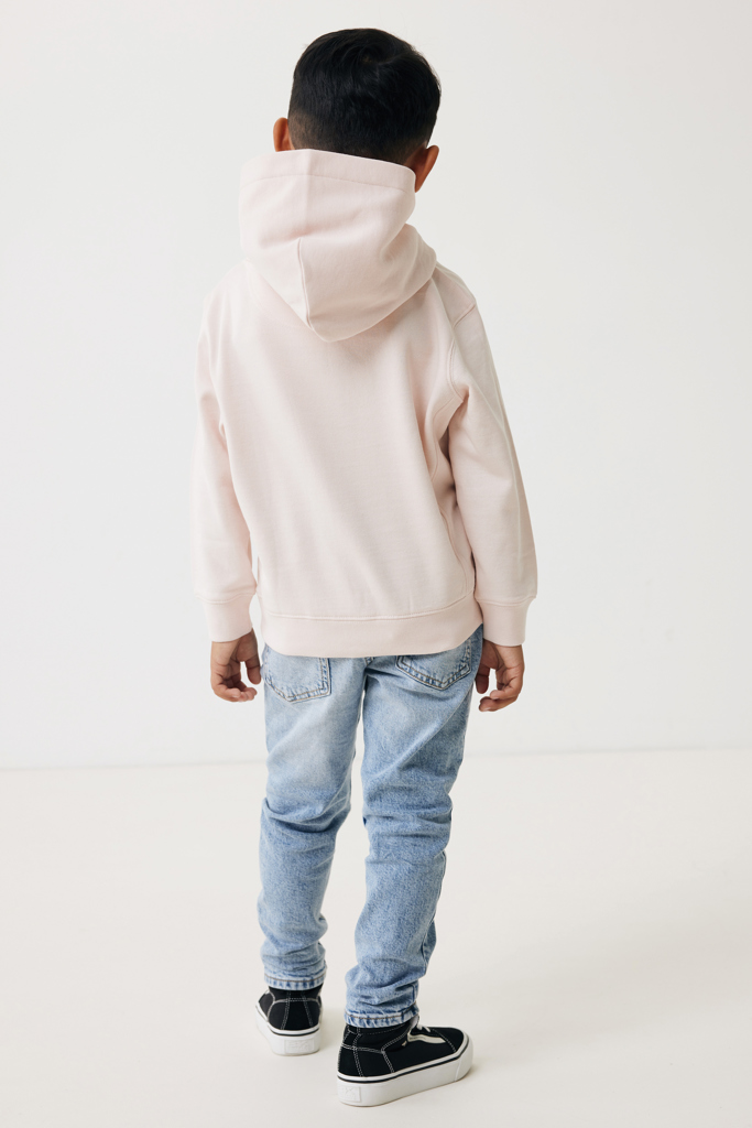 Sudadera Iqoniq Yengo capucha de algodón reciclado niños