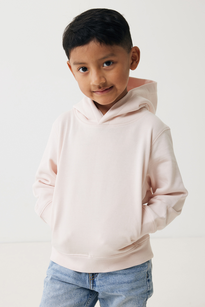 Sudadera Iqoniq Yengo capucha de algodón reciclado niños