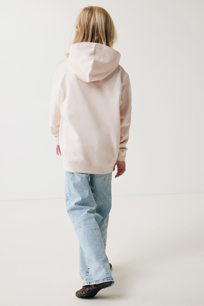 Sudadera Iqoniq Yengo capucha de algodón reciclado niños