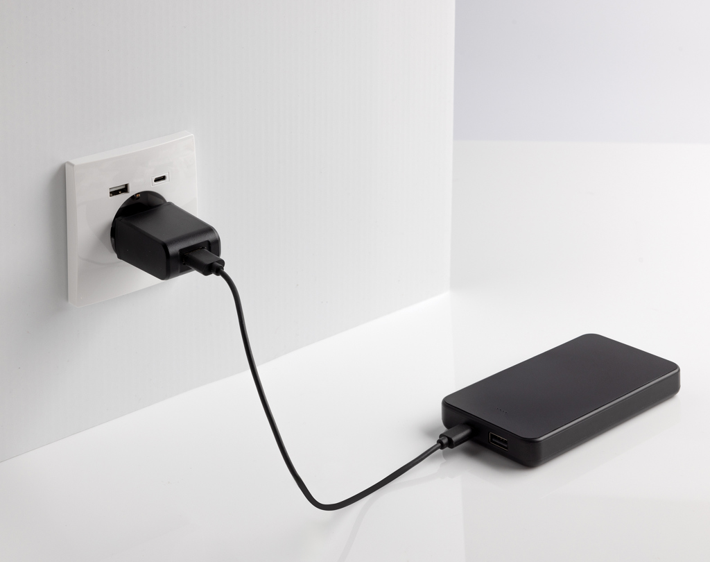 Powerbank Boostcore RCS plástico reciclado 10.000 mAh USBC