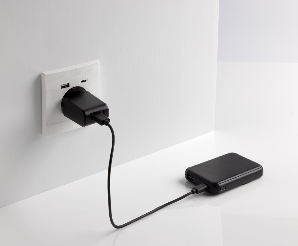 Powerbank Stellar magnético 5000 mAh y 5W plástico reciclado