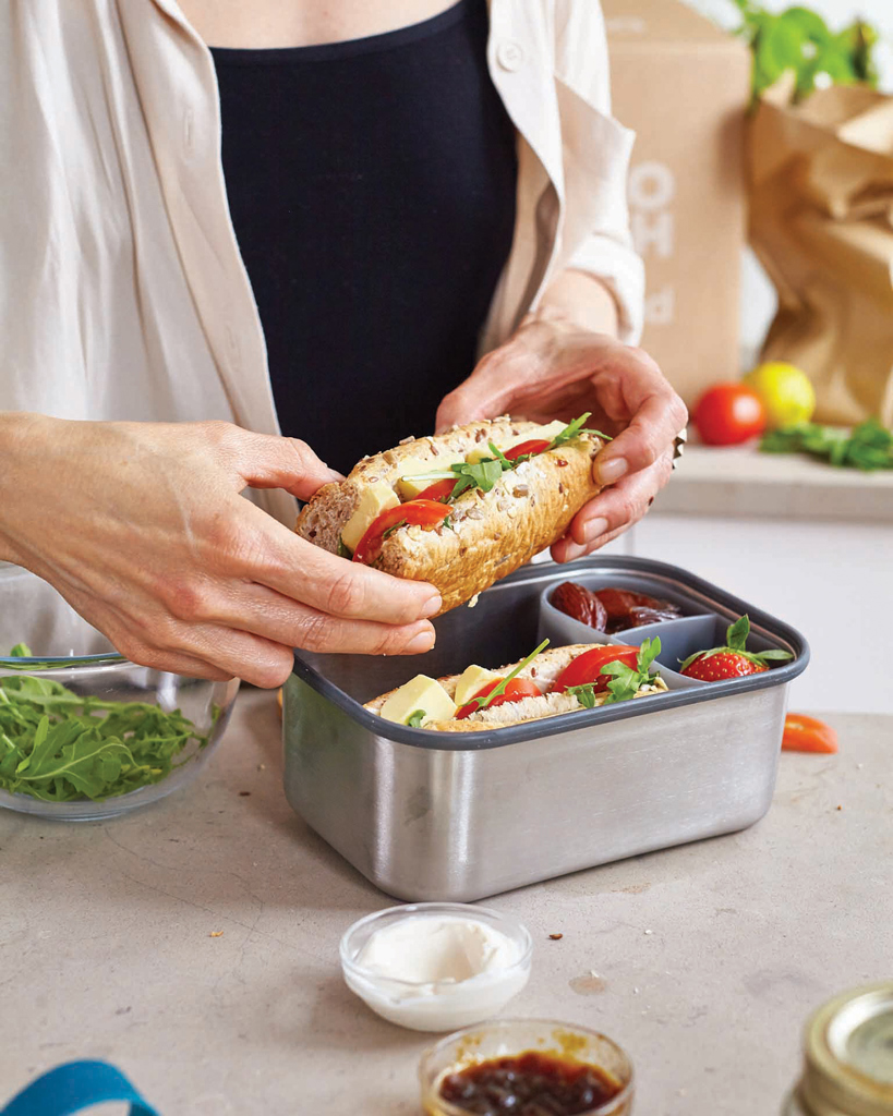 Sandwichera grande de acero inoxidable Black+Blum
