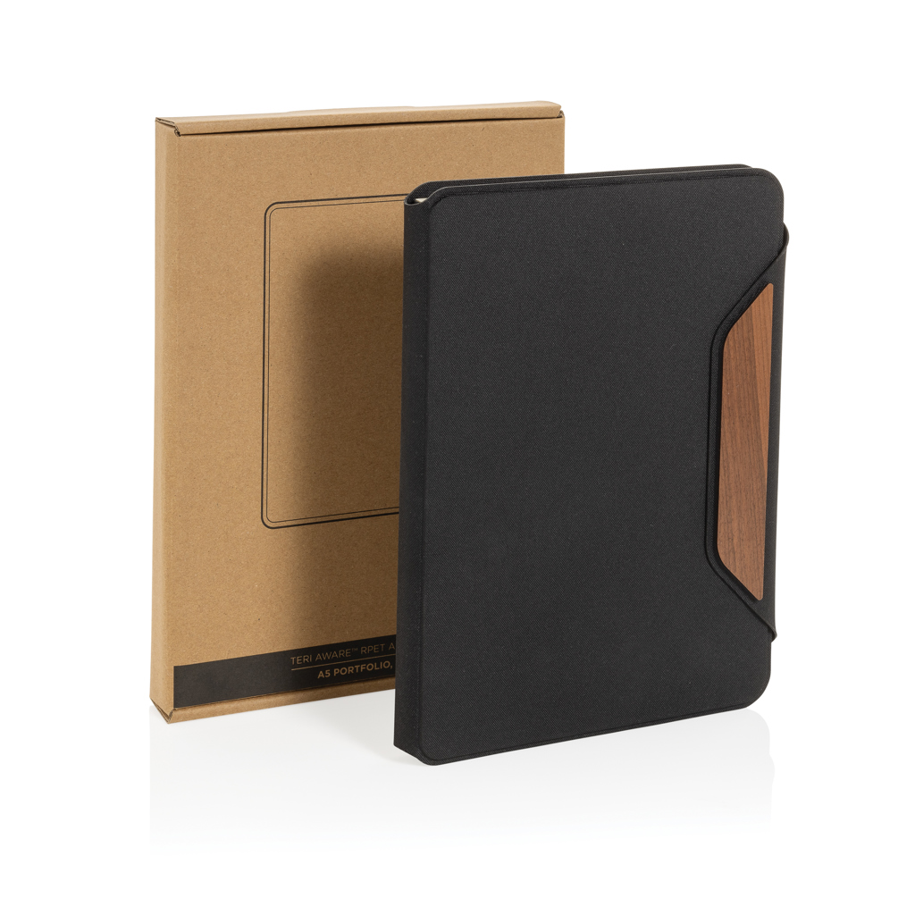 Portafolio A4 Teri Aware™ RPET y nogal