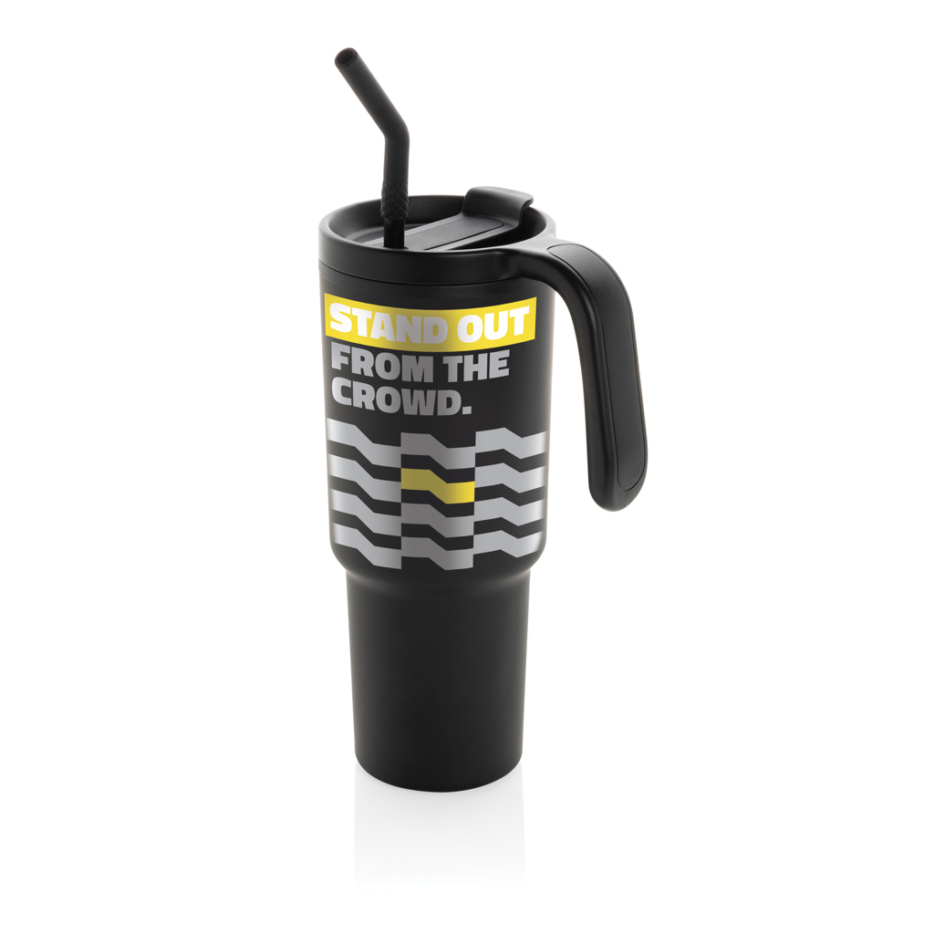 Vaso de acero reciclado certificado Graphic 360 RCS 900ml