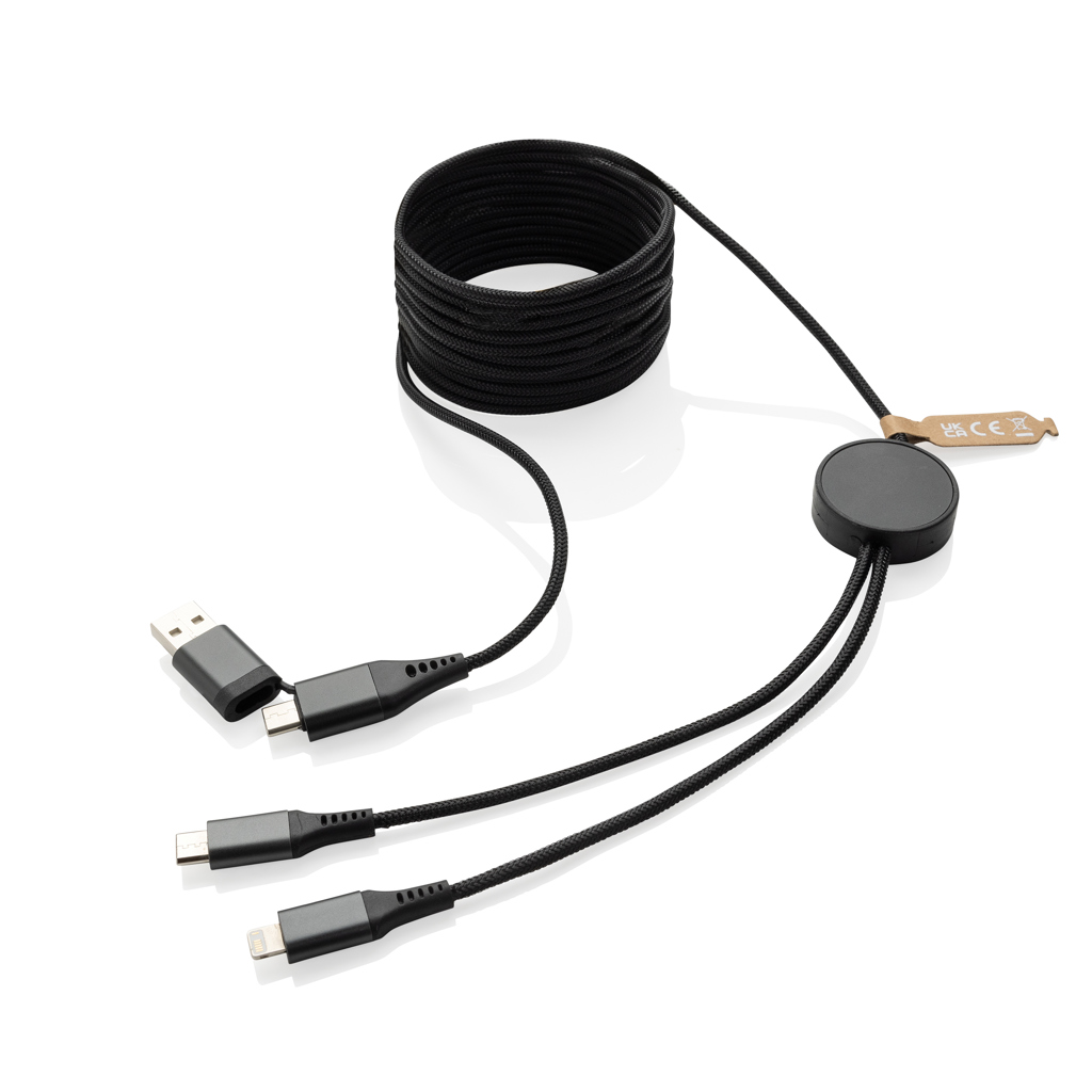 Cable Terra 4 en 1 PET reciclado 3 metros