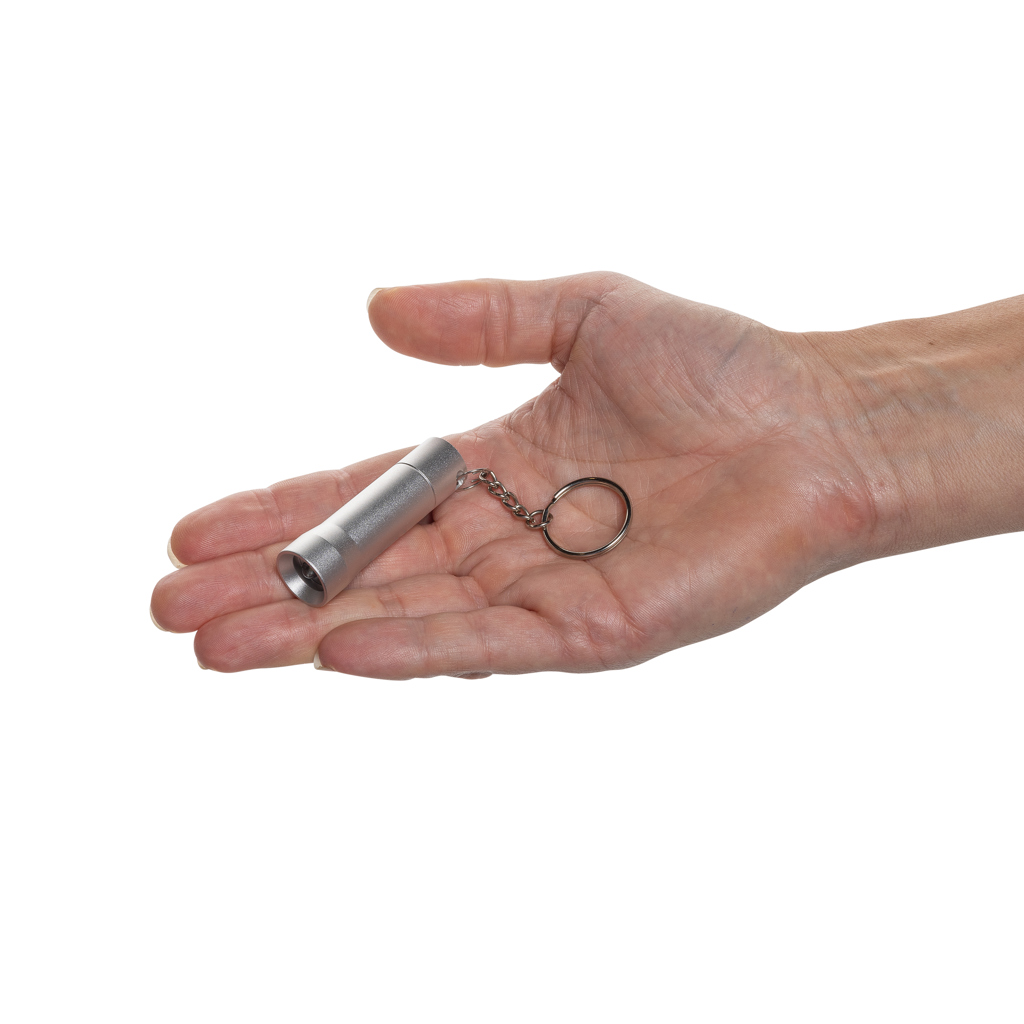 Linterna llavero de aluminio reciclado Flash RCS