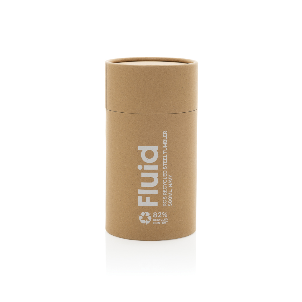 Vaso Fluid acero reciclado certificado RCS 500 ml