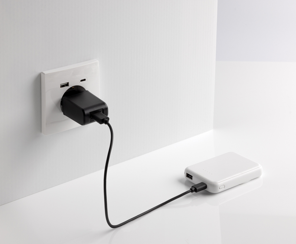 Powerbank Stellar magnético 5000 mAh y 5W plástico reciclado